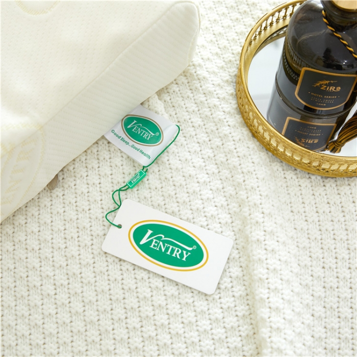 91家纺网 家纺一手货源 找家纺 ventry泰国天然乳胶枕成人狼牙V牌乳胶枕头