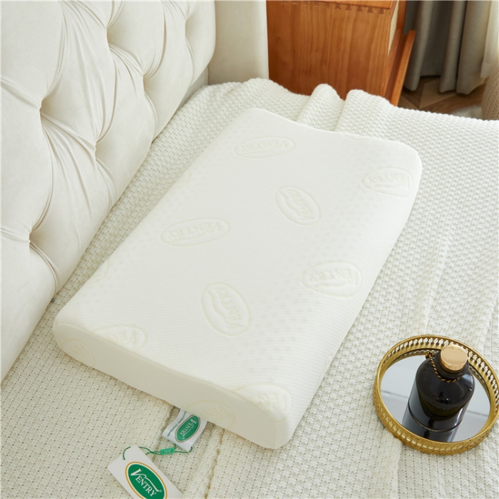 91家纺网 家纺一手货源 找家纺 ventry泰国天然乳胶枕成人平面V牌乳胶枕头