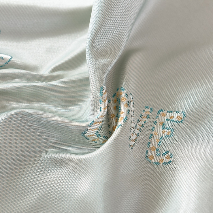 91家纺网 家纺一手货源 找家纺 甜之梦家纺 2025新款提花凉席单品床笠款三件套恋夏