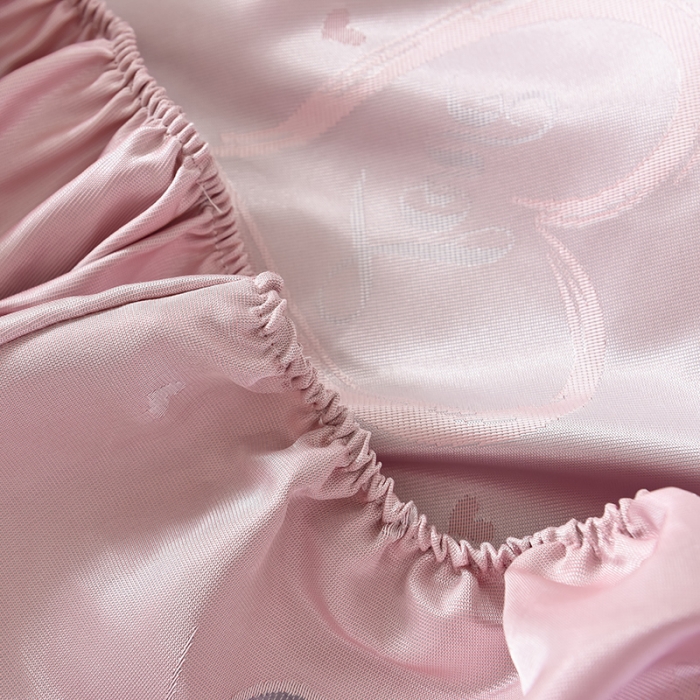 91家纺网 家纺一手货源 找家纺 甜之梦家纺 2025新款提花凉席单品床笠款三件套心雨恋