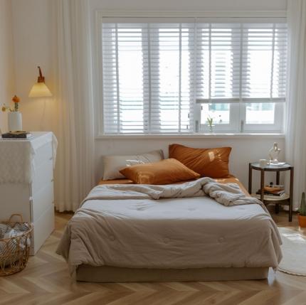 91家纺网 家纺一手货源 找家纺 （总）寐眠 2021新款纯色条纹针织棉夏被