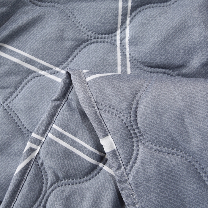 91家纺网 家纺一手货源 找家纺 畅销被业2021新款芦荟棉夏被夏凉被 华尔兹-灰