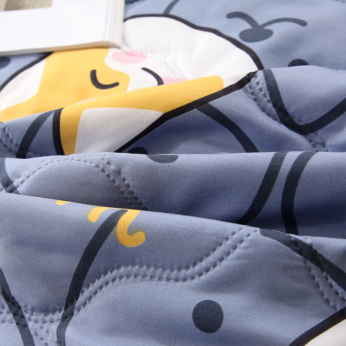 91家纺网 家纺一手货源 找家纺 畅销被业2021新款芦荟棉夏被夏凉被 秋田