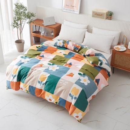 91家纺网 家纺一手货源 找家纺 （总）爱妮玖玖 2021新款极简轻奢系列单品印花被套