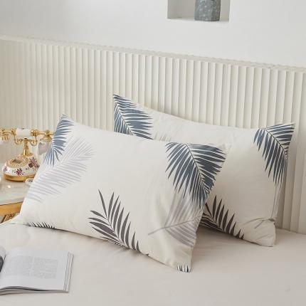 91家纺网 家纺一手货源 找家纺 （总）爱妮玖玖2021新款极简轻奢系列单品印花枕套48*74