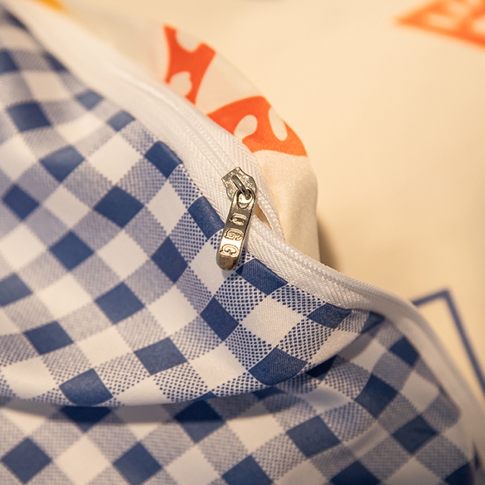 91家纺网 家纺一手货源 找家纺 琪格格纺织 2022新款水洗真丝印花四件套 波西时光