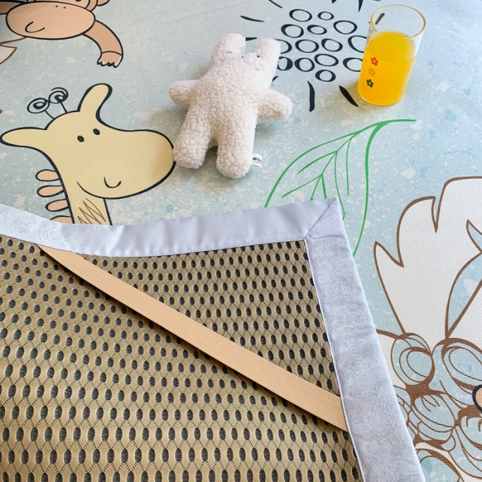 91家纺网 家纺一手货源 找家纺 时年家纺 2021新款卡通水洗冰露丝养生凉席 卡通乐园