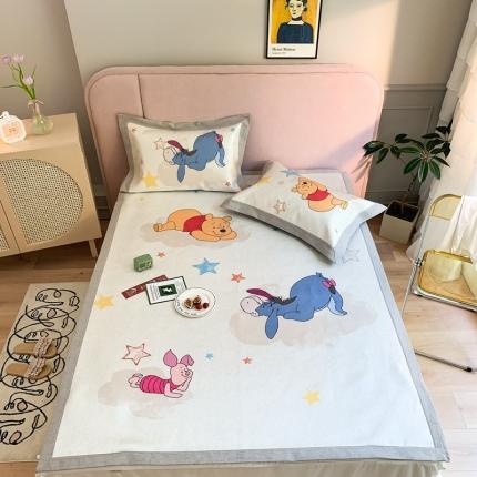 时年家纺 2021新款卡通水洗冰露丝养生凉席 梦想