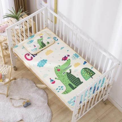 91家纺网 家纺一手货源 找家纺 总23年新款大版卡通幼儿园婴童儿童冰丝凉席午睡席子宝宝婴儿床专用冰丝席