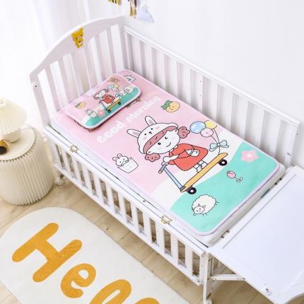 91家纺网 家纺一手货源 找家纺 总23年新款大版卡通幼儿园婴童儿童冰丝凉席午睡席子宝宝婴儿床专用冰丝席