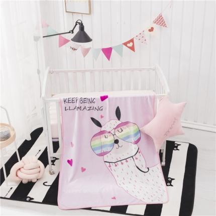 91家纺网 家纺一手货源 找家纺 （总）爱她美 2021新款童毯超柔加厚云貂绒儿童毯