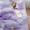 91家纺网 家纺一手货源 找家纺 CK凯威凯森 2021新款水洗真丝四件套海棠系列海棠-水晶紫