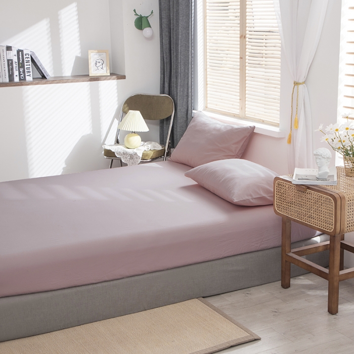 91家纺网 家纺一手货源 找家纺 （总）小米笠 2021新款全棉水洗棉床笠