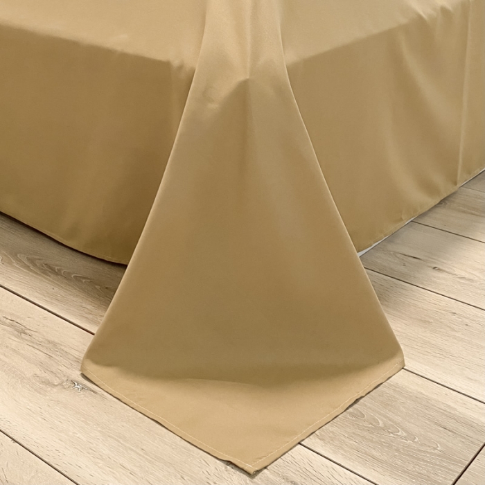 91家纺网 家纺一手货源 找家纺 贝拉梦 2021新款纯色混搭风四件套银灰+米驼