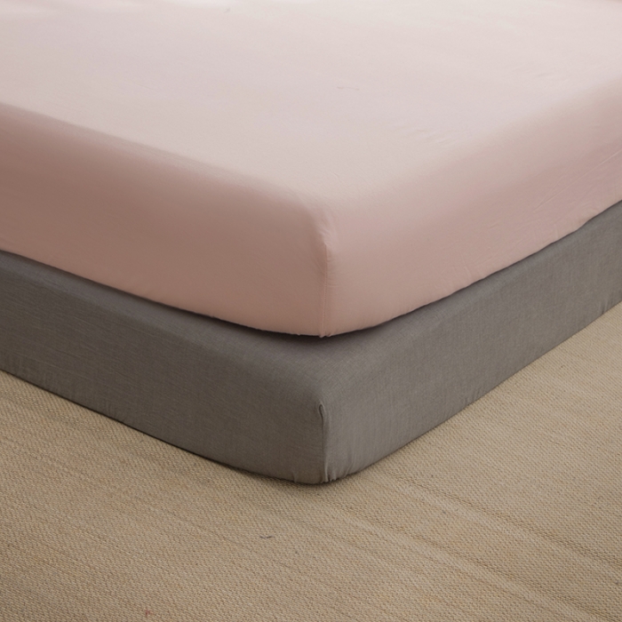 91家纺网 家纺一手货源 找家纺 小米笠 2021新款全棉水洗棉床笠玉色