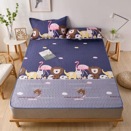 91家纺网 家纺一手货源 找家纺 床笠人家 2021新款全棉夹棉防水床护垫 绿野仙踪,绿野仙踪