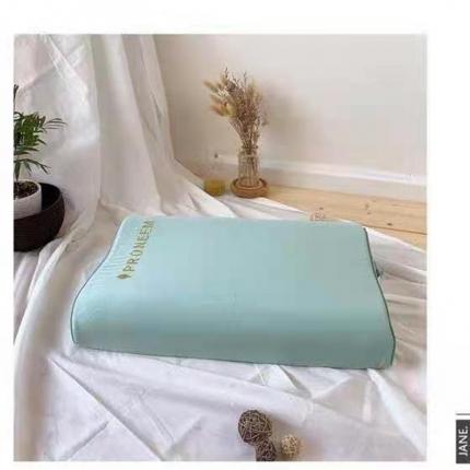 91家纺网 家纺一手货源 找家纺 萌番宝新款乳胶枕高低平滑枕头直播供货