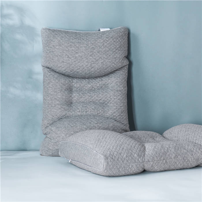 91家纺网 家纺一手货源 找家纺 2024 星芯合新款空气层三维软管枕头