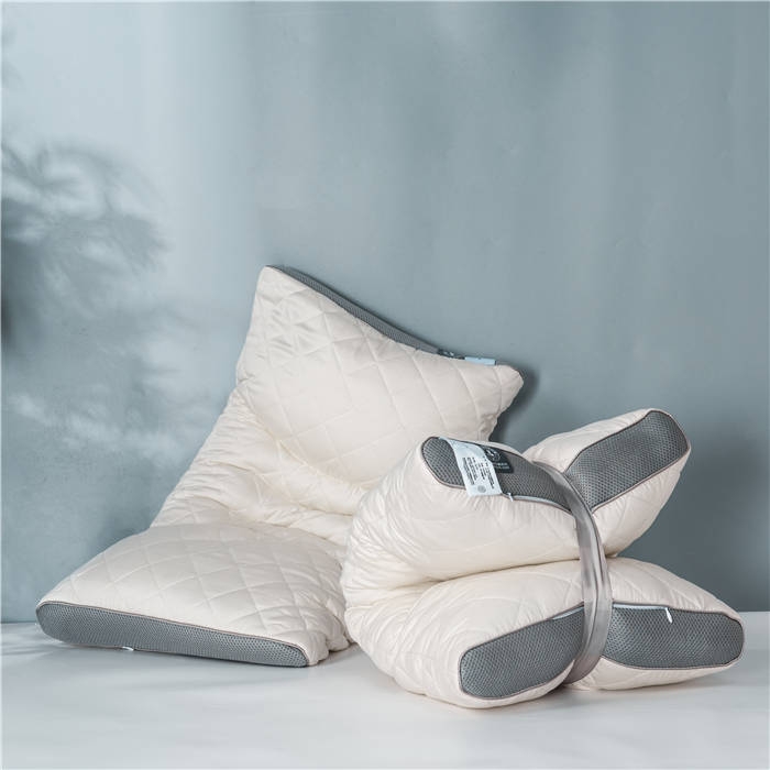 91家纺网 家纺一手货源 找家纺 2024新款星芯合铜纤维三维软管枕头