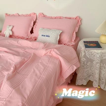 91家纺网 家纺一手货源 找家纺 （总）六巷胡同 2022新款出口韩国款雪纺纱夏被