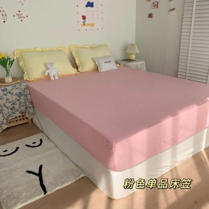 91家纺网 家纺一手货源 找家纺 （总）六巷胡同 2022新款喷气全棉花边床笠