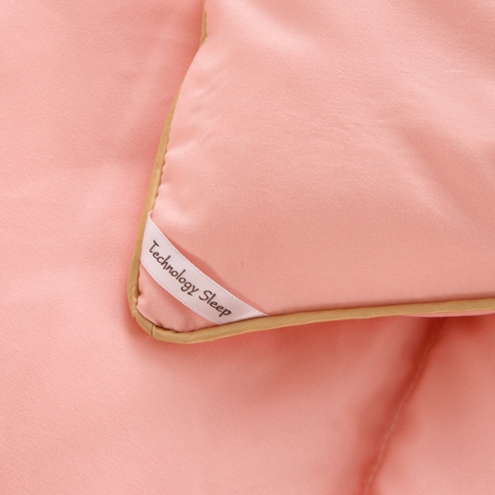 91家纺网 家纺一手货源 找家纺 薇玛仕2023新款贝柔棉烫花大豆夏被空调被 玉色