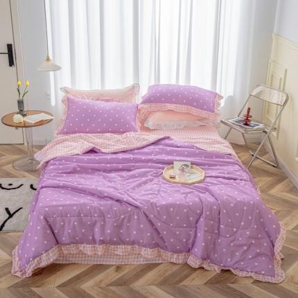 91家纺网 家纺一手货源 找家纺 （总）优宜2023新款韩版夏被四件套