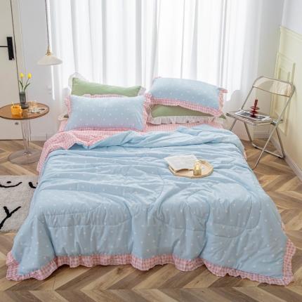 91家纺网 家纺一手货源 找家纺 （总）优宜2023新款韩版夏被四件套