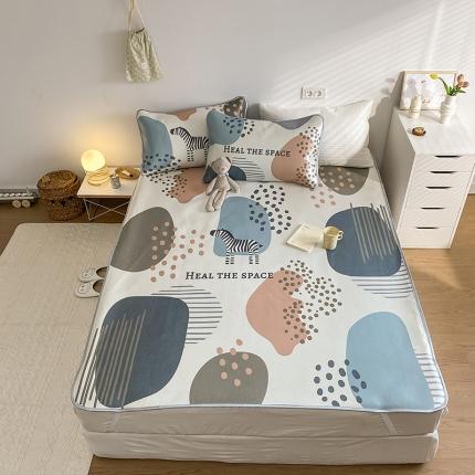 91家纺网 家纺一手货源 找家纺 （总）雅居纺家纺 2022新款大版800D印花冰丝席