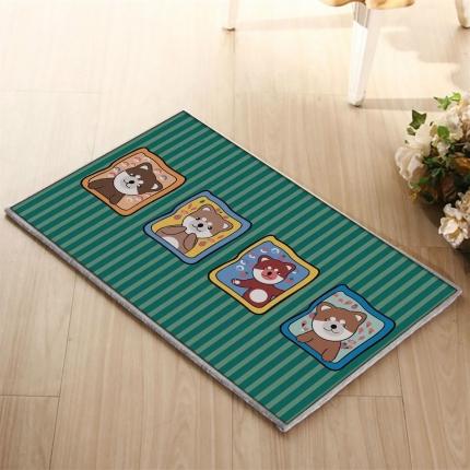 91家纺网 家纺一手货源 找家纺 2021博笔熊新款地垫