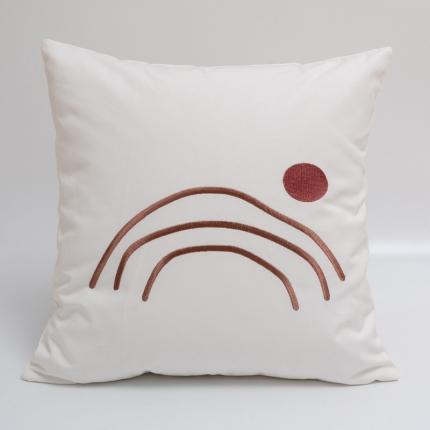 美茉 2021新款帆布刺绣抱枕----脸谱款 远山