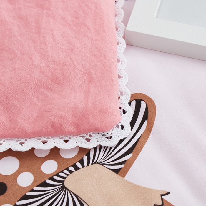 91家纺网 家纺一手货源 找家纺 畅销被业2023新款水洗棉夏被夏凉被 蘑菇