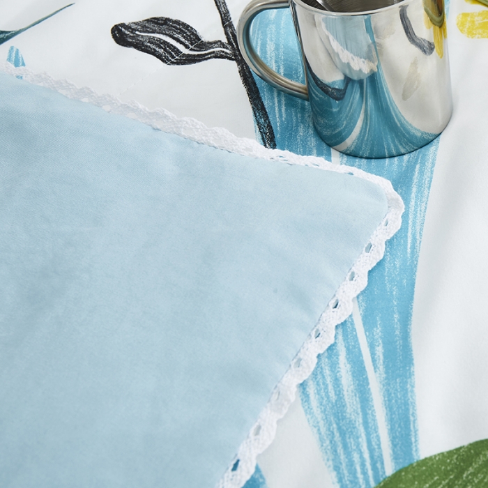 91家纺网 家纺一手货源 找家纺 畅销被业2024新款水洗棉夏被夏凉被 向日葵