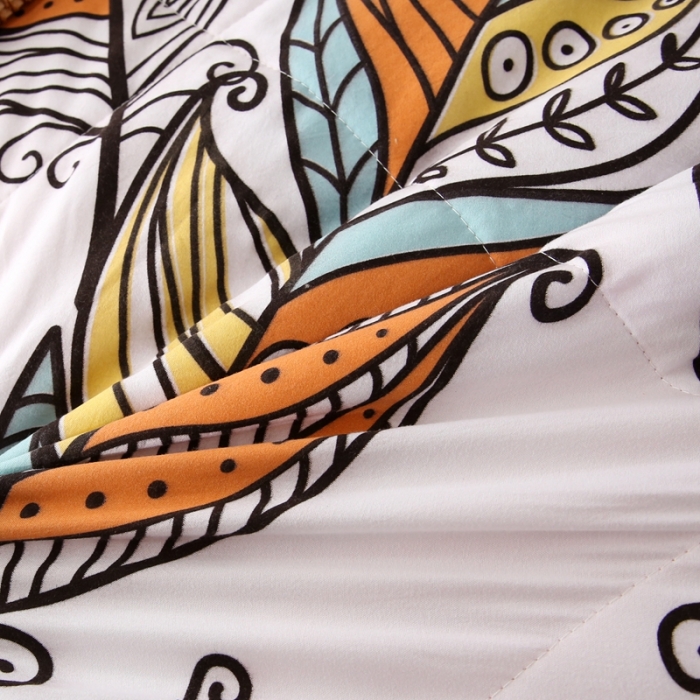 91家纺网 家纺一手货源 找家纺 畅销被业2022新款水洗棉夏被夏凉被 异域风情