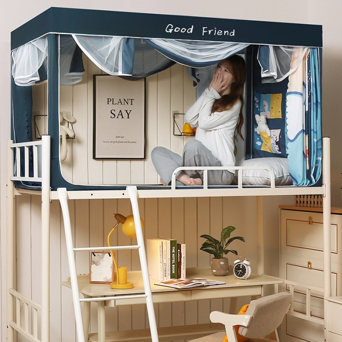 91家纺网 家纺一手货源 找家纺 （总）卓尔居 2025新款学生口袋蚊帐升级款