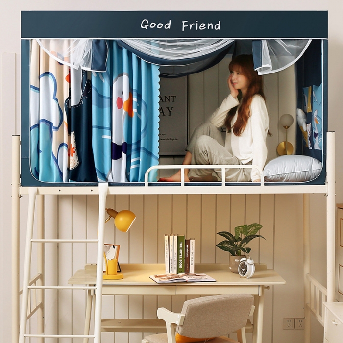 91家纺网 家纺一手货源 找家纺 （总）卓尔居 2025新款学生口袋蚊帐升级款