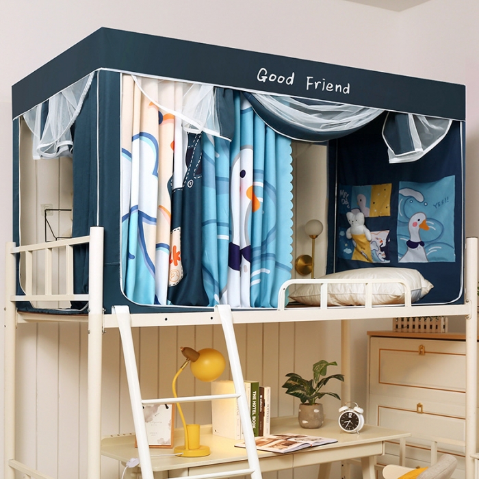 91家纺网 家纺一手货源 找家纺 （总）卓尔居 2025新款学生口袋蚊帐升级款