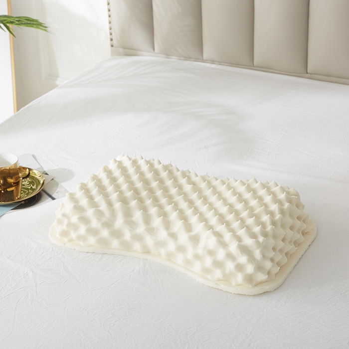 91家纺网 家纺一手货源 找家纺 泰国皇家乳胶2023新款成人枕四款天然乳胶枕枕头枕芯 皇家女士按摩枕