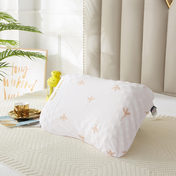 91家纺网 家纺一手货源 找家纺 泰国皇家乳胶2023新款成人枕四款天然乳胶枕枕头枕芯 皇家女士按摩枕