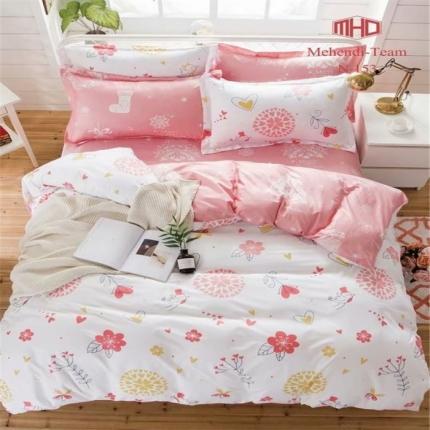 曼海蒂 新品磨毛印花面料