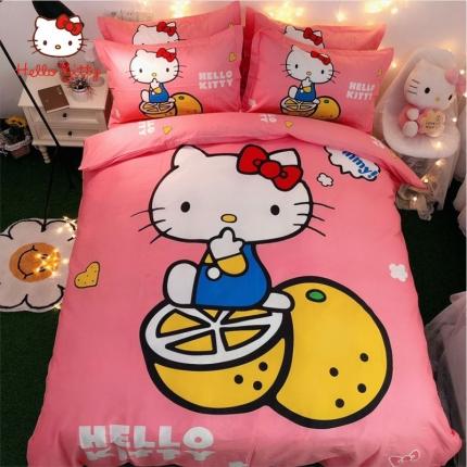 孩子王 新款正版授权全棉卡通印花四件套实拍图 柠檬kt