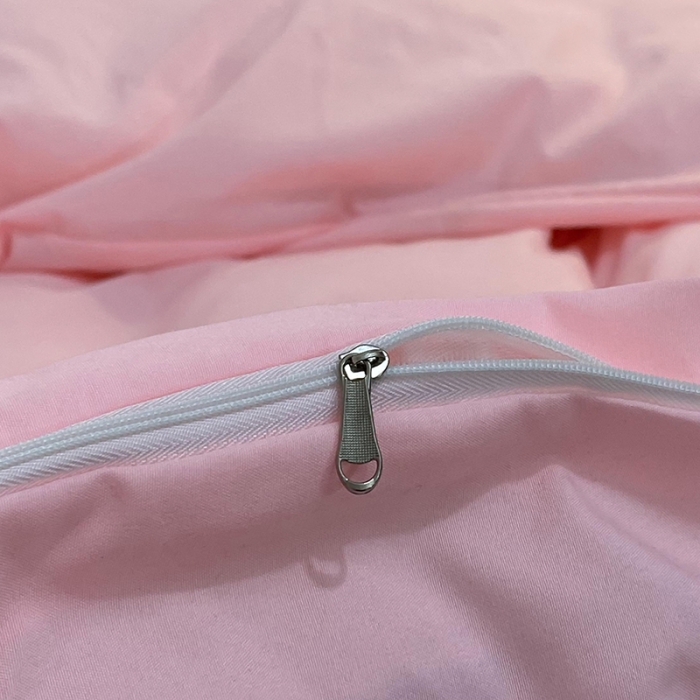 91家纺网 家纺一手货源 找家纺 曼谷 新款混搭风四件套 粉玉-姜黄