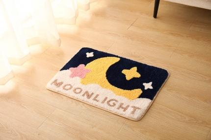 91家纺网 家纺一手货源 找家纺 （总）仟亿莱家纺 2021新款星星系列地垫