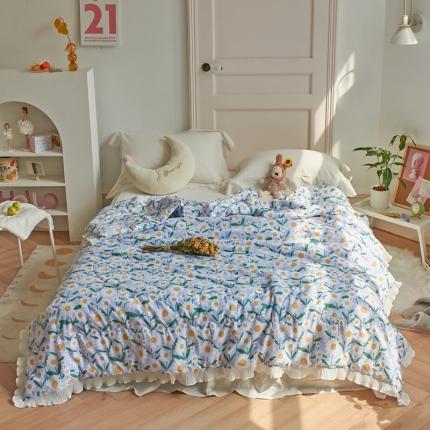 2021 木蓳新款日式小清新夏被夏凉被 夏日风情