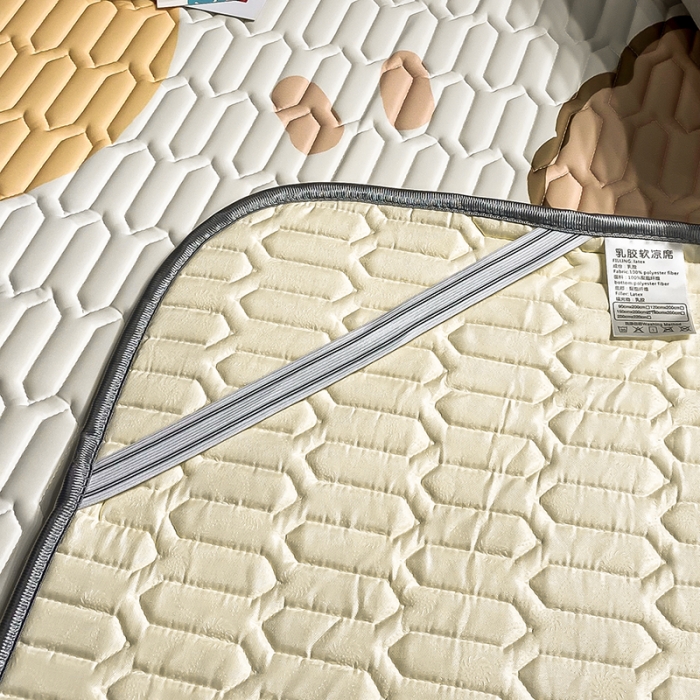 91家纺网 家纺一手货源 找家纺 慕尚2025新款乳胶凉席 可爱小狗