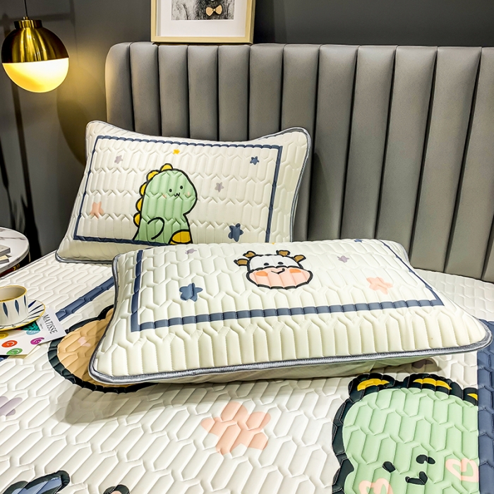 91家纺网 家纺一手货源 找家纺 慕尚2025新款乳胶凉席 快乐伙伴