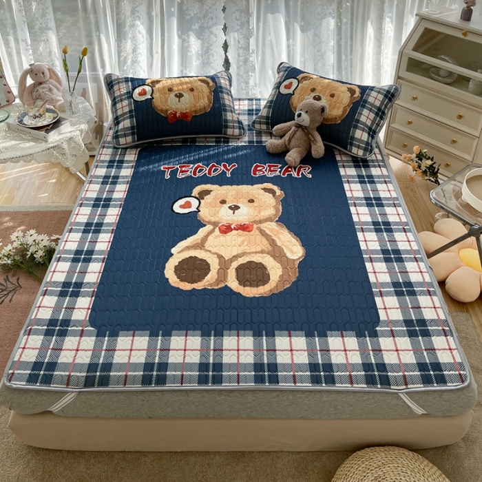 91家纺网 家纺一手货源 找家纺 慕尚2025实拍图大版乳胶席 大熊