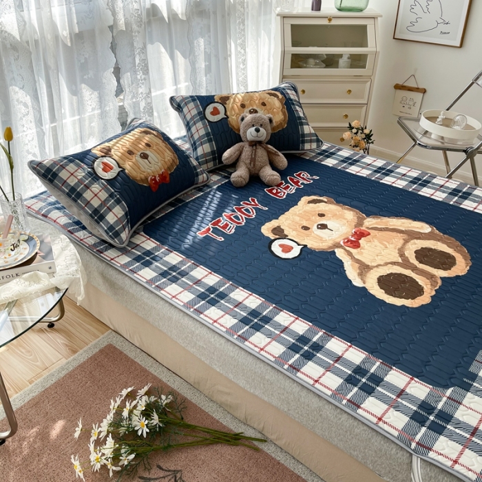 91家纺网 家纺一手货源 找家纺 慕尚2025实拍图大版乳胶席 大熊