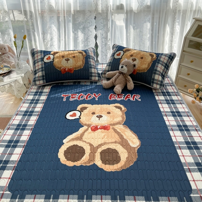 91家纺网 家纺一手货源 找家纺 慕尚2025实拍图大版乳胶席 大熊