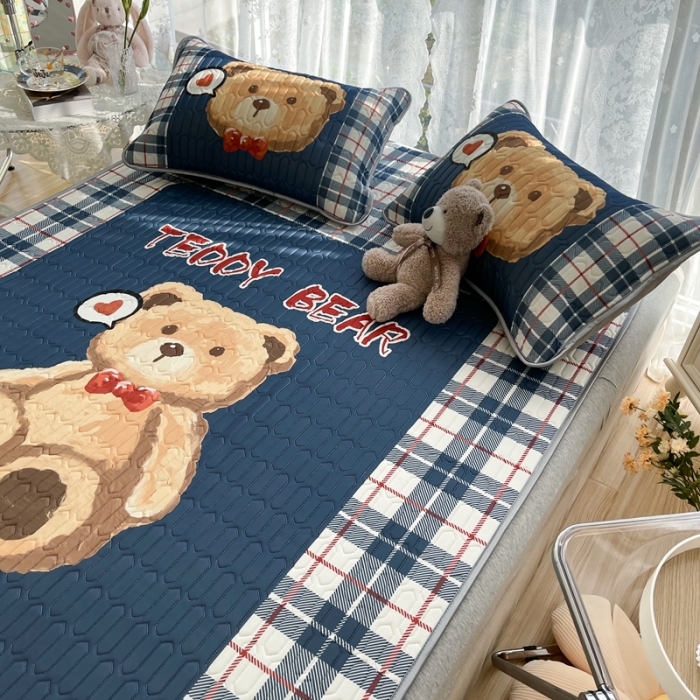 91家纺网 家纺一手货源 找家纺 慕尚2025实拍图大版乳胶席 大熊